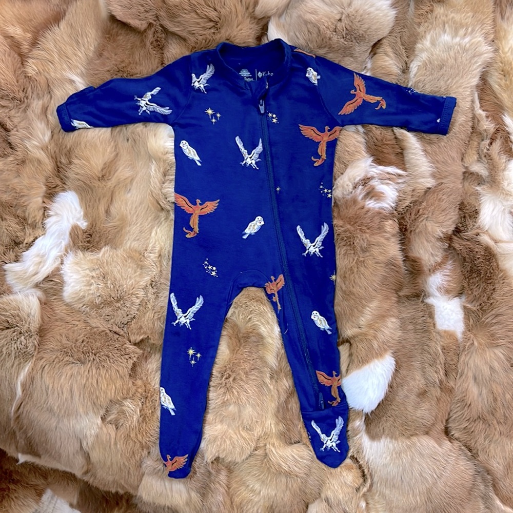 Soft & snuggly footie cut from silky smooth bamboo rayon